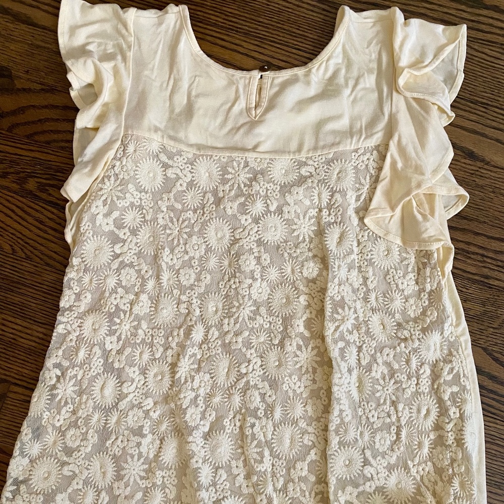 Yellow Matilda Jane shirt